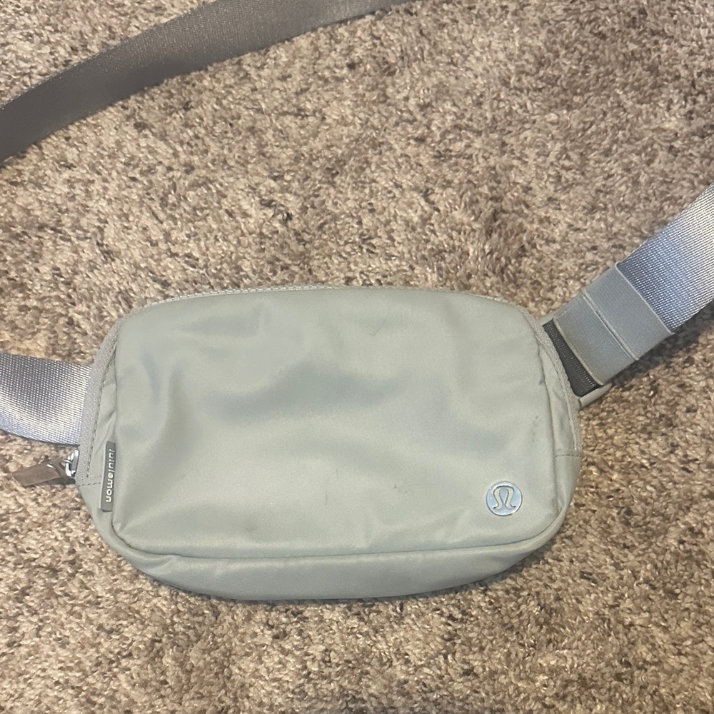 Lululemon Athletica Silver Belt Bag